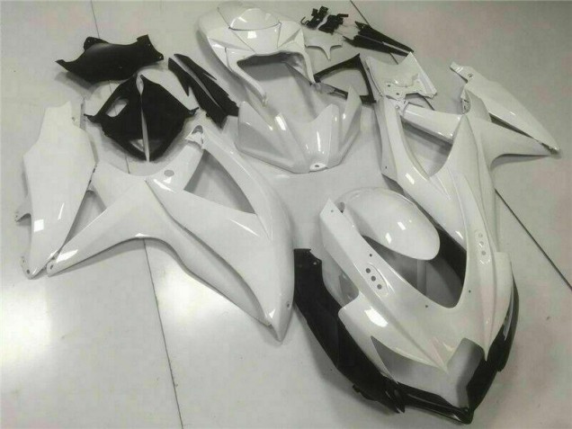 Inexpensive 2008-2010 White Suzuki GSXR 600/750 Motorcylce Fairings Inexpensive 2008-2010 White Suzuki GSXR 600/750 Motorcylce Fairings