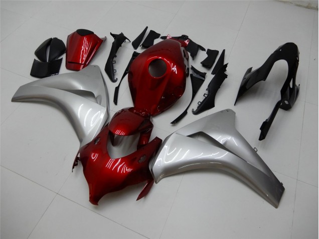 Inexpensive 2008-2011 Red Silver Honda CBR1000RR Motorbike Fairings Inexpensive 2008-2011 Red Silver Honda CBR1000RR Motorbike Fairings