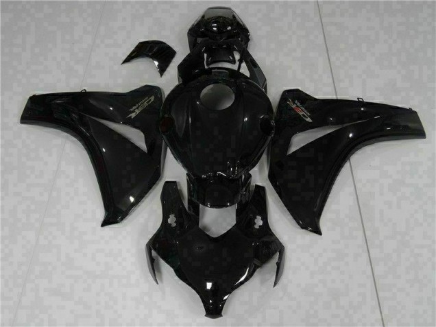 Inexpensive 2008-2011 Glossy Black Honda CBR1000RR Bike Fairings
