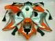 Inexpensive 2008-2011 Silver Orange Honda CBR1000RR Bike Fairings Inexpensive 2008-2011 Silver Orange Honda CBR1000RR Bike Fairings