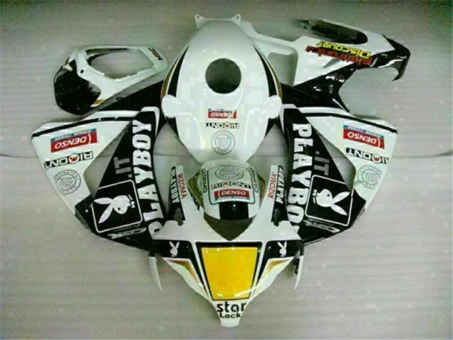 Inexpensive 2008-2011 White Black Playboy Honda CBR1000RR Motorbike Fairing Inexpensive 2008-2011 White Black Playboy Honda CBR1000RR Motorbike Fairing
