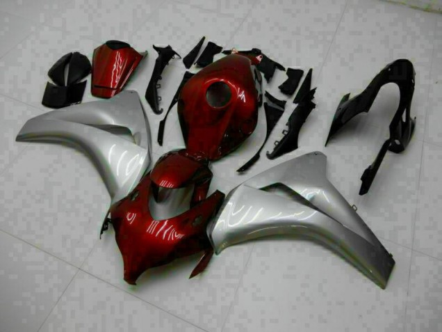 Inexpensive 2008-2011 Red Silver Honda CBR1000RR Replacement Motorcycle Fairings Inexpensive 2008-2011 Red Silver Honda CBR1000RR Replacement Motorcycle Fairings