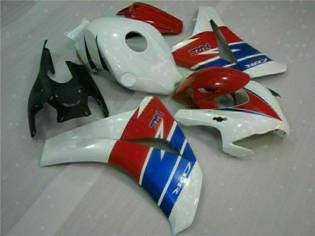 Inexpensive 2008-2011 Red White Honda CBR1000RR Motorbike Fairings