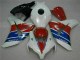 Inexpensive 2008-2011 Red White Honda CBR1000RR Motorbike Fairings