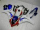 Inexpensive 2008-2011 White Blue Honda CBR1000RR Motorcycle Fairing Kits
