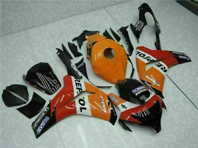 Inexpensive 2008-2011 Orange Repsol Honda CBR1000RR Bike Fairing Kit Inexpensive 2008-2011 Orange Repsol Honda CBR1000RR Bike Fairing Kit