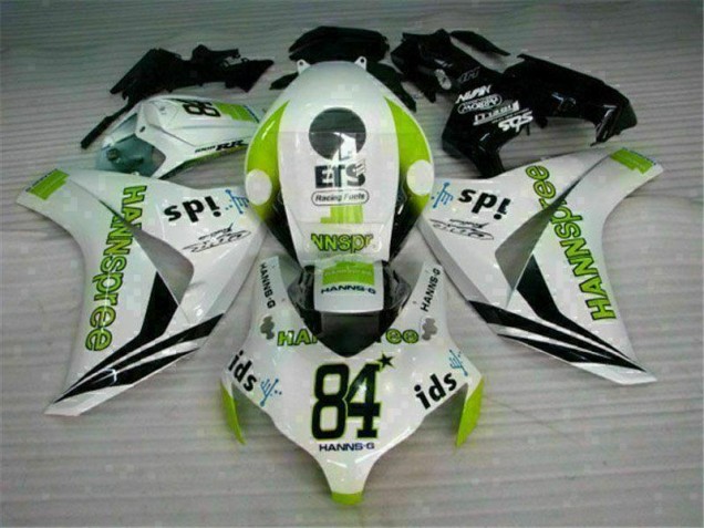 Inexpensive 2008-2011 White Green Hannspree 84 Honda CBR1000RR Motorcycle Bodywork Inexpensive 2008-2011 White Green Hannspree 84 Honda CBR1000RR Motorcycle Bodywork
