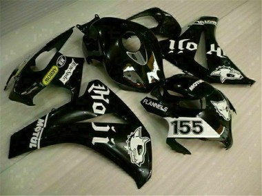 Inexpensive 2008-2011 Black Honda CBR1000RR Motorcycle Replacement Fairings