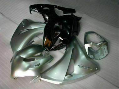 Inexpensive 2008-2011 Silver Black Honda CBR1000RR Motor Fairings