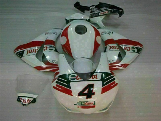 Inexpensive 2008-2011 White Castrol 4 Honda CBR1000RR Motorcycle Fairing Inexpensive 2008-2011 White Castrol 4 Honda CBR1000RR Motorcycle Fairing