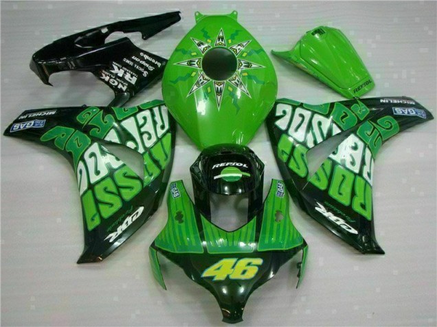 Inexpensive 2008-2011 Green Honda CBR1000RR Motorbike Fairing Inexpensive 2008-2011 Green Honda CBR1000RR Motorbike Fairing