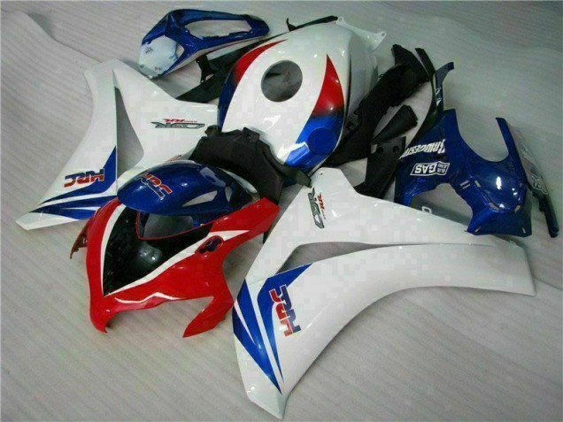 Inexpensive 2008-2011 White Blue Honda CBR1000RR Bike Fairing & Plastics