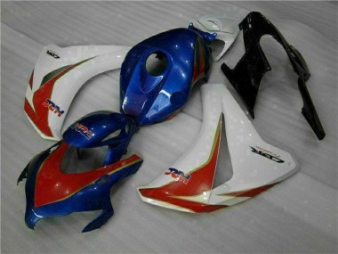 Inexpensive 2008-2011 Blue White Honda CBR1000RR Motorbike Fairing
