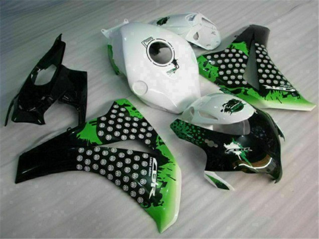 Inexpensive 2008-2011 Green White Honda CBR1000RR Motor Bike Fairings Inexpensive 2008-2011 Green White Honda CBR1000RR Motor Bike Fairings