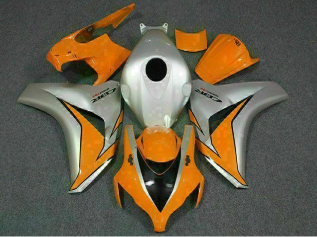 Inexpensive 2008-2011 Orange Silver Honda CBR1000RR Motorcycle Bodywork Inexpensive 2008-2011 Orange Silver Honda CBR1000RR Motorcycle Bodywork