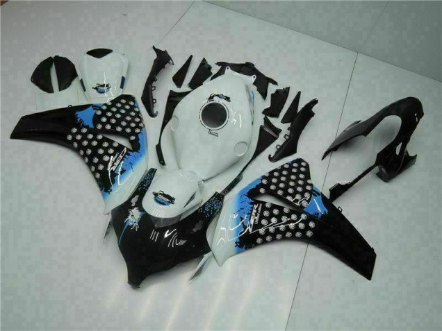Inexpensive 2008-2011 White Black Honda CBR1000RR Moto Fairings Inexpensive 2008-2011 White Black Honda CBR1000RR Moto Fairings