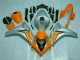 Inexpensive 2008-2011 Orange Silver Honda CBR1000RR Motorcyle Fairings Inexpensive 2008-2011 Orange Silver Honda CBR1000RR Motorcyle Fairings
