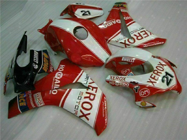 Inexpensive 2008-2011 Red Xerox 21 Honda CBR1000RR Motorcycle Fairings Kit Inexpensive 2008-2011 Red Xerox 21 Honda CBR1000RR Motorcycle Fairings Kit