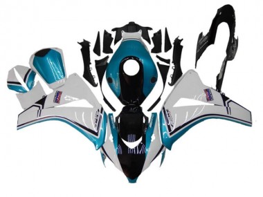 Inexpensive 2008-2011 Blue White Black Honda CBR1000RR Replacement Fairings