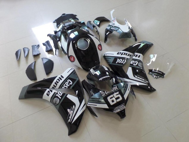 Inexpensive 2008-2011 Black Castrol 65 Honda CBR1000RR Motorcylce Fairings