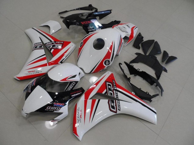 Inexpensive 2008-2011 White Red HRC Honda CBR1000RR Bike Fairings Inexpensive 2008-2011 White Red HRC Honda CBR1000RR Bike Fairings