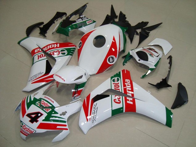 Inexpensive 2008-2011 Castrol 4 Honda CBR1000RR Replacement Motorcycle Fairings