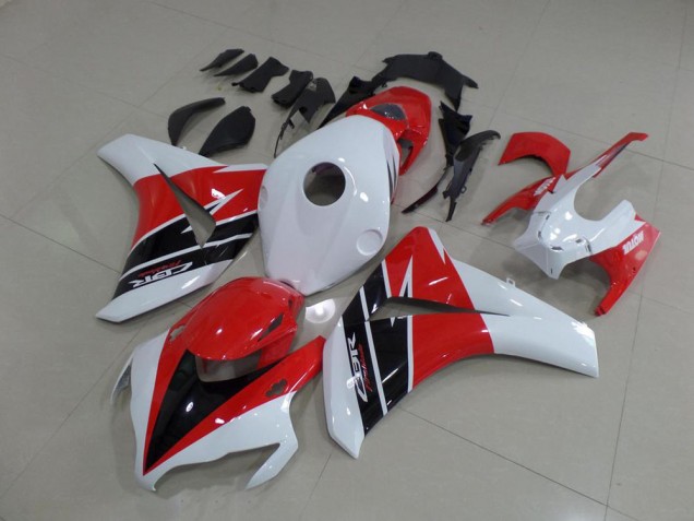 Inexpensive 2008-2011 Black White and Red Honda CBR1000RR Motorcycle Bodywork