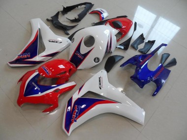 Inexpensive 2008-2011 Red White Blue HRC Honda CBR1000RR Replacement Fairings