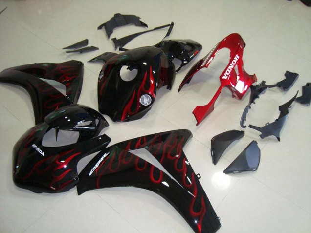 Inexpensive 2008-2011 Red Flame Race Honda CBR1000RR Motorcycle Fairing Kit Inexpensive 2008-2011 Red Flame Race Honda CBR1000RR Motorcycle Fairing Kit