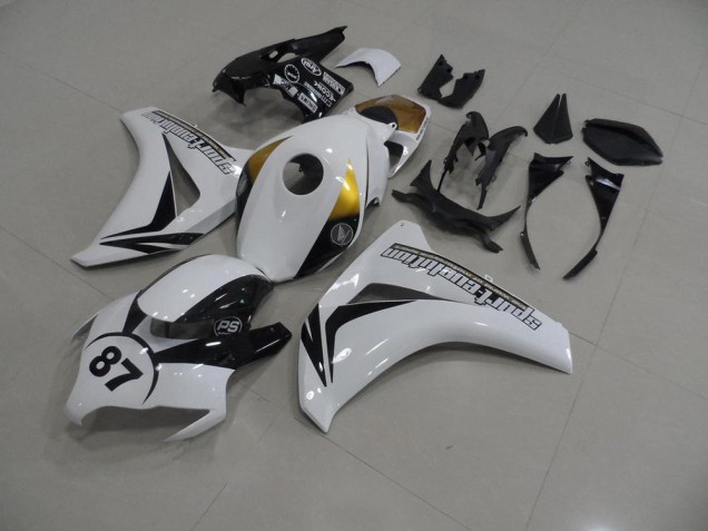 Inexpensive 2008-2011 White and Black 87 Honda CBR1000RR Bike Fairings Inexpensive 2008-2011 White and Black 87 Honda CBR1000RR Bike Fairings
