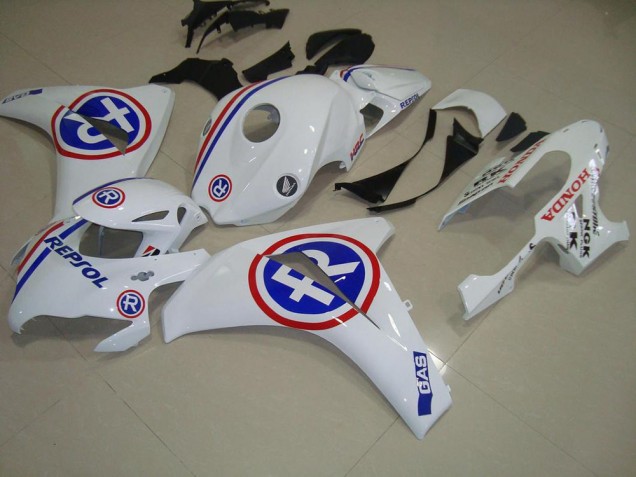 Inexpensive 2008-2011 White Repsol Honda CBR1000RR Motorcycle Fairing Kits Inexpensive 2008-2011 White Repsol Honda CBR1000RR Motorcycle Fairing Kits