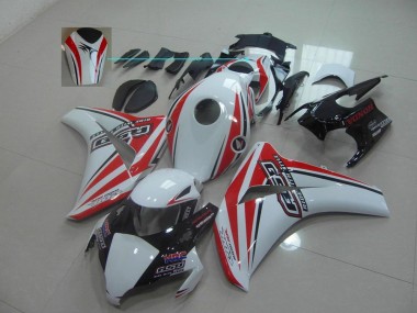 Inexpensive 2008-2011 White Red Rsd Honda CBR1000RR Motorcycle Fairing Kit
