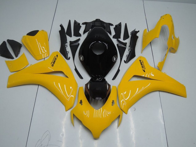 Inexpensive 2008-2011 Yellow and Black Honda CBR1000RR Bike Fairing Inexpensive 2008-2011 Yellow and Black Honda CBR1000RR Bike Fairing