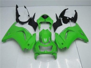 Inexpensive 2008-2012 Green Kawasaki EX250 Motorcycle Fairing Kits & Plastic Bodywork MF0678