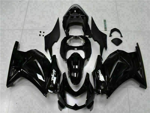 Inexpensive 2008-2012 Black Ninja Kawasaki EX250 Bike Fairing Kit Inexpensive 2008-2012 Black Ninja Kawasaki EX250 Bike Fairing Kit