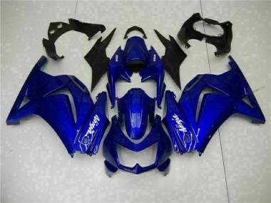 Inexpensive 2008-2012 Blue Black White Ninja Kawasaki EX250 Motorbike Fairing