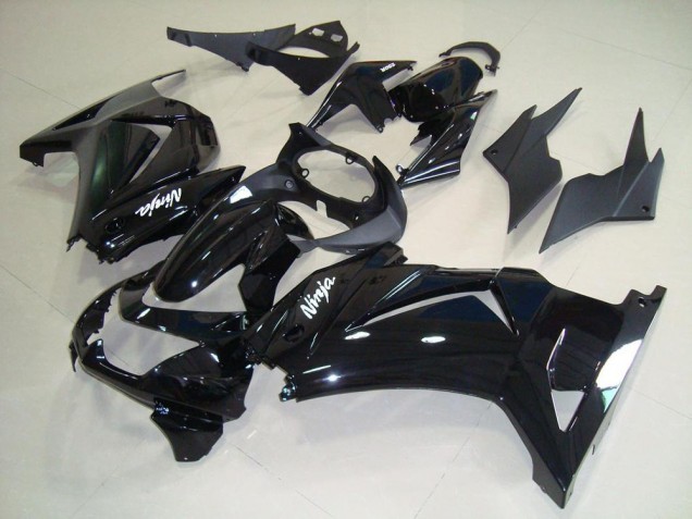 Inexpensive 2008-2012 Glossy Black Kawasaki ZX250R Replacement Fairings Inexpensive 2008-2012 Glossy Black Kawasaki ZX250R Replacement Fairings