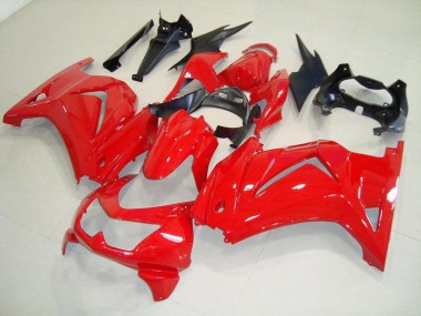 Inexpensive 2008-2012 Original Red Kawasaki Ninja ZX250R Motorcycle Fairing Kits & Plastic Bodywork MF3602