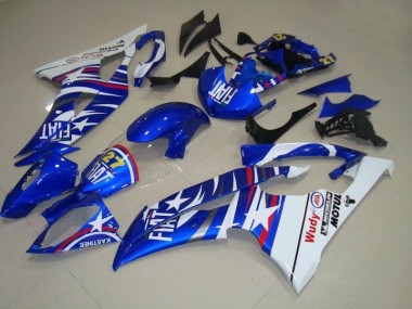 Inexpensive 2008-2016 Blue White Fiat 27 Red Wudy Yamaha YZF R6 Motorcycle Fairings Kits
