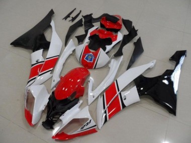 Inexpensive 2008-2016 Red White Black Yamaha YZF R6 Motorcyle Fairings