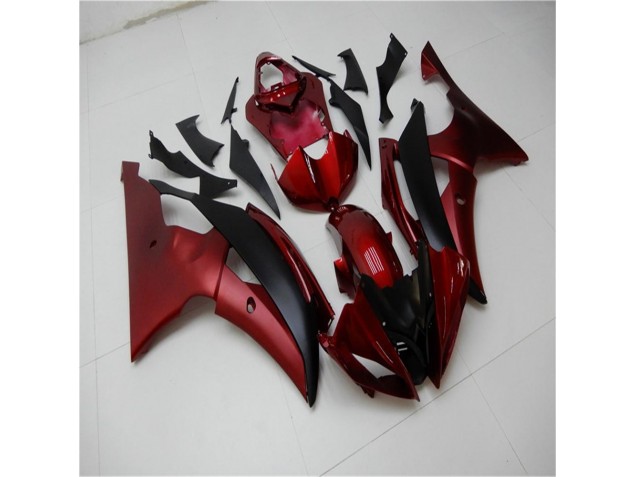 Inexpensive 2008-2016 Red Black Yamaha YZF R6 Bike Fairing Kit Inexpensive 2008-2016 Red Black Yamaha YZF R6 Bike Fairing Kit