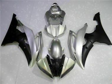 Inexpensive 2008-2016 Silver Black Yamaha YZF R6 Motor Fairings
