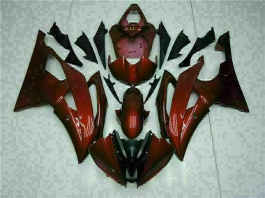 Inexpensive 2008-2016 Red Yamaha YZF R6 Motorcycle Fairing