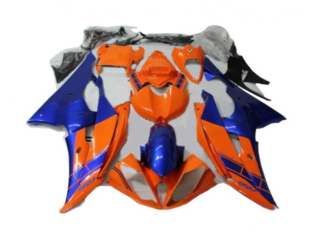 Inexpensive 2008-2016 Orange Blue Yamaha YZF R6 Replacement Fairings Inexpensive 2008-2016 Orange Blue Yamaha YZF R6 Replacement Fairings