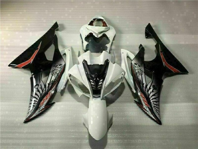 Inexpensive 2008-2016 White Black Yamaha YZF R6 Bike Fairings Inexpensive 2008-2016 White Black Yamaha YZF R6 Bike Fairings