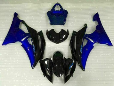 Inexpensive 2008-2016 Blue Black Yamaha YZF R6 Motorcyle Fairings