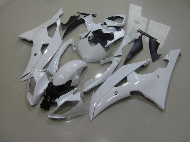 Inexpensive 2008-2016 Pearl White No Decals Yamaha YZF R6 Motorbike Fairing Inexpensive 2008-2016 Pearl White No Decals Yamaha YZF R6 Motorbike Fairing