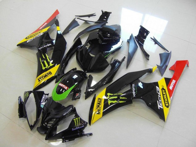 Inexpensive 2008-2016 Yellow Monster Yamaha YZF R6 Replacement Fairings Inexpensive 2008-2016 Yellow Monster Yamaha YZF R6 Replacement Fairings