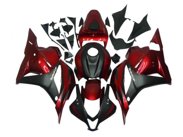 Inexpensive 2009-2012 Red Black Honda CBR600RR Motorcycle Fairings Kits