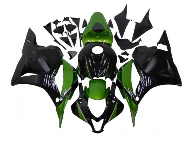 Inexpensive 2009-2012 Green Black Honda CBR600RR Motorcycle Fairings Kit Inexpensive 2009-2012 Green Black Honda CBR600RR Motorcycle Fairings Kit